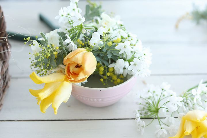 イースターのアレンジ