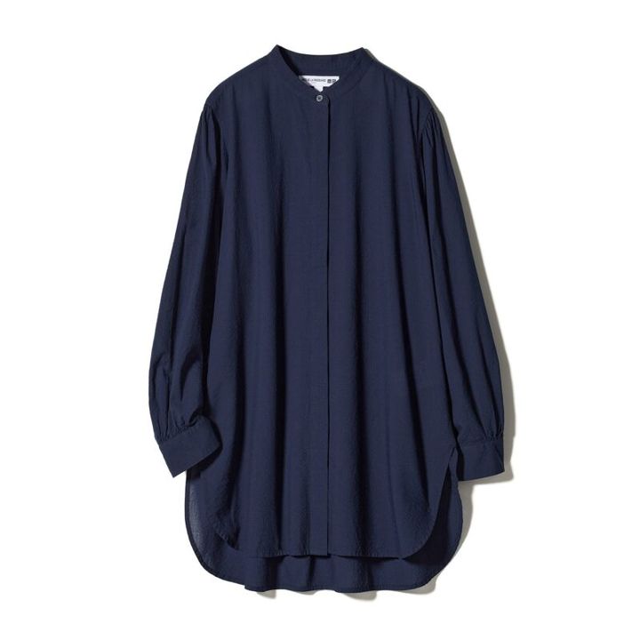 シアーサッカー素材のシャツ イネスとユニクロコラボ