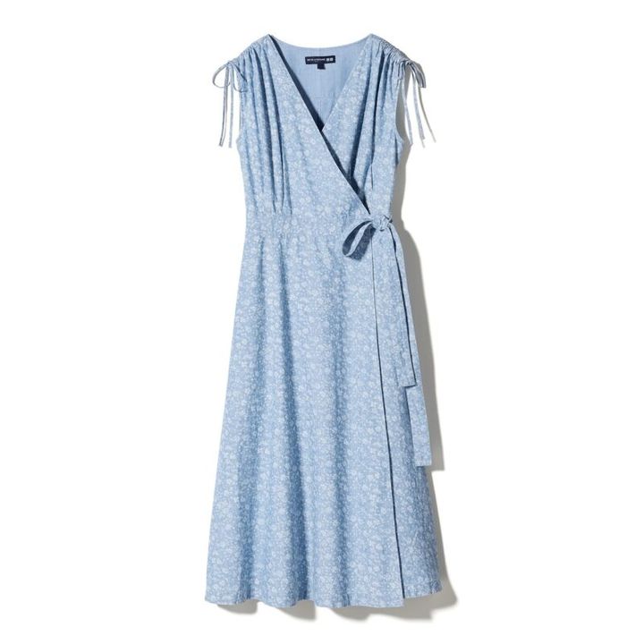 ユニクロとイネス ラップワンピース