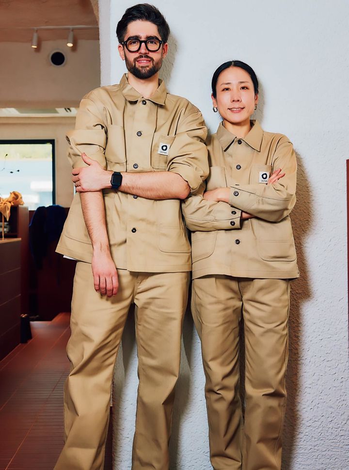 麻布十番『OLINA』のオリヴィエ・ガルシアシェフと髙遠菜都子氏