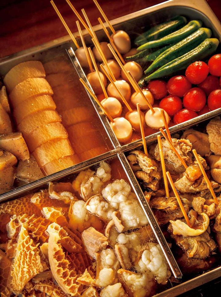 六本木『士士』の「ホルモンおでん」