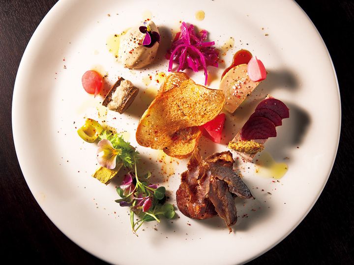 幡ヶ谷『UNE IMMERSION』の「シャルキュトリー盛り合わせ」