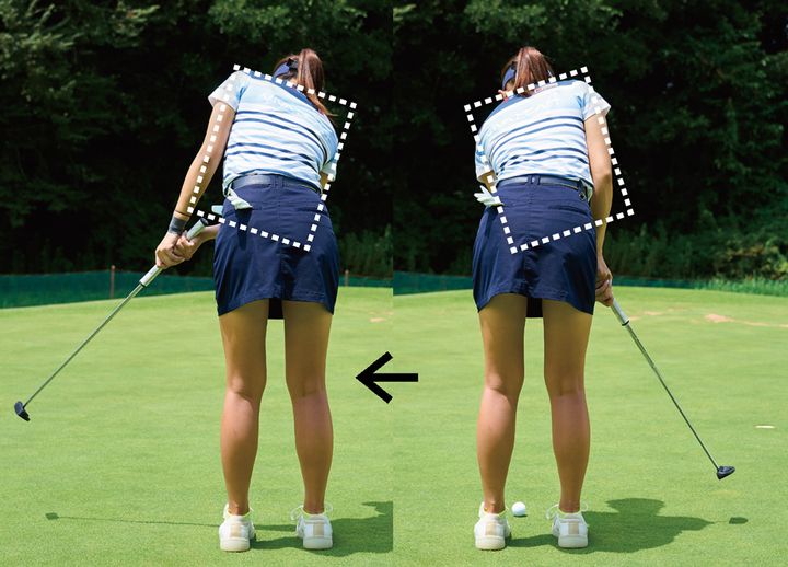 手を使ってしまう人必読！ プッシュやヒッカケのミスを防ぐパッティングのコツ