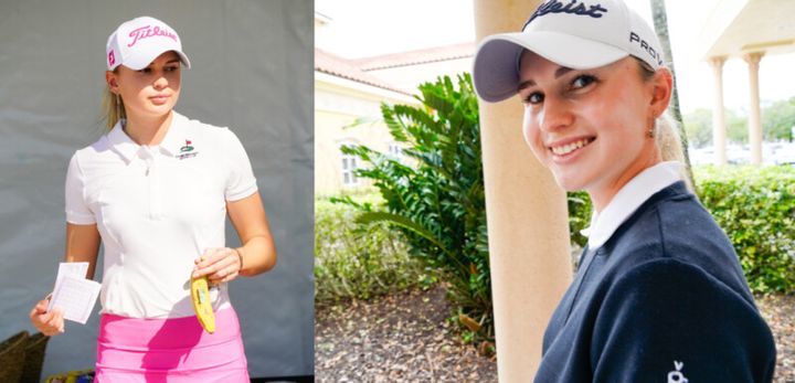 「美人すぎ」ロシアの20歳女子プロ！“270ヤード飛ばす”彼女に突撃取材