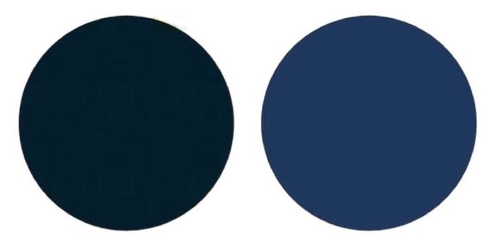 イエローベースに似合うネイビー 40代ファッション