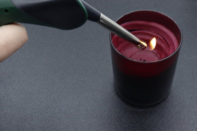 セリアのCR 可動式パイプガスマッチの使用例