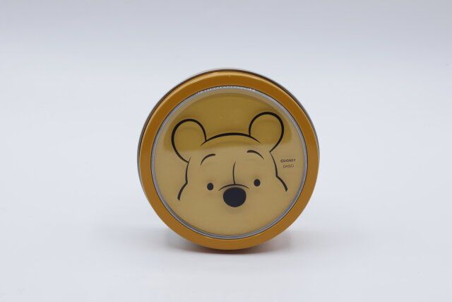 ダイソーのマグネットケース、丸（くまのプーさん）