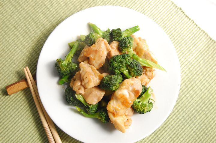 ブロッコリー炒め