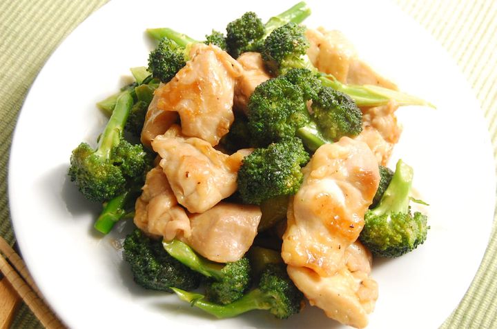 ブロッコリー炒め