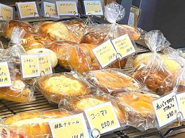 甘いパンもいろいろ