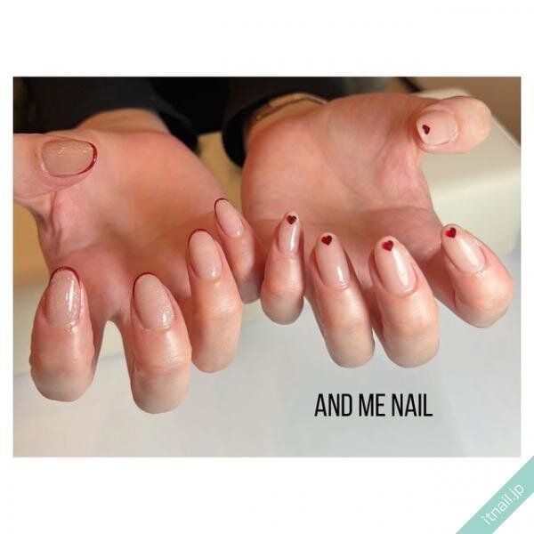 AND ME NAILが投稿したネイルデザイン [photoid:I0125007] via Itnail Design (730184)