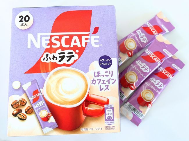 『ネスカフェ ふわラテ ほっこりカフェインレス』_1