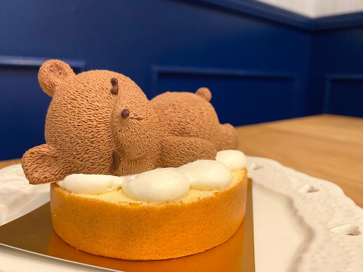 「いねむりくまさん(くろくまさん)」イートイン1080円、テイクアウト1060円