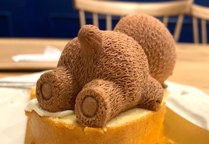 おしりのディティールも細かくてキュート！