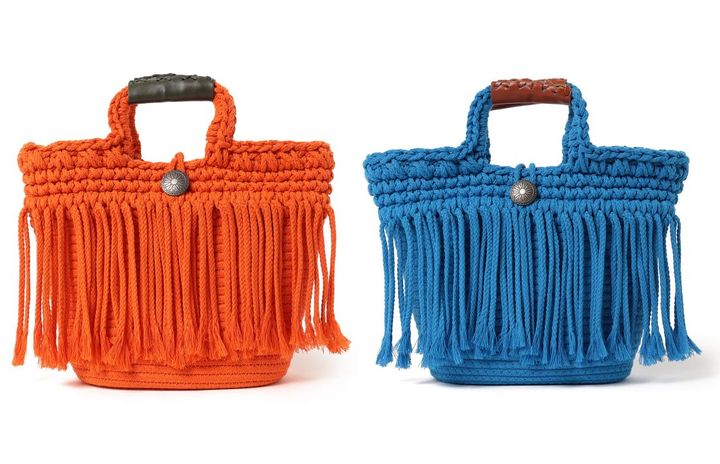 画像: 「フリンジバッグ」[縦25×横30×マチ8.5cm]各￥9,570 出典：レイ ビームス