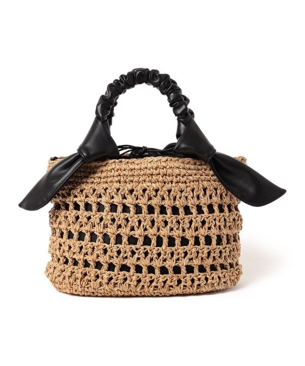 画像: 「リボン ペーパー トートバッグ」[縦21.5×横33.5×マチ15.5cm]￥7,590 出典：レイ ビームス