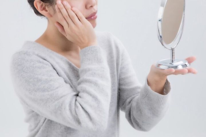 40代 シワケア ツヤ肌メイク 下地 ファンデーション