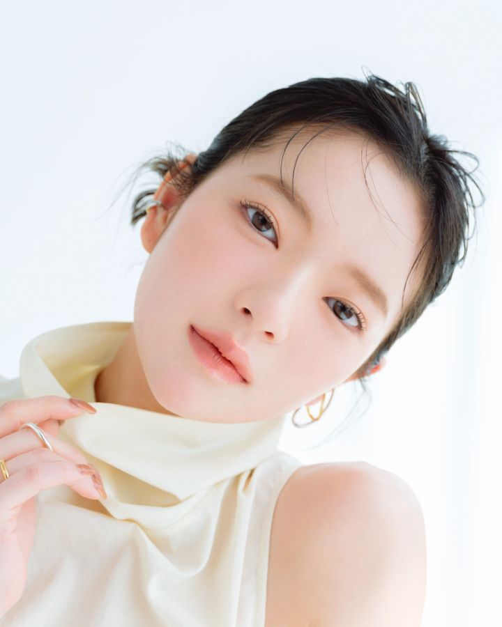 【オールKATEで作る】ポッピングシルエットシャドウが主役のミュートメイク_1