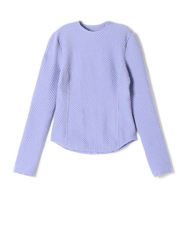 画像: 「Shirring Jersey Jacquard Top」￥24,200【マメ クロゴウチ】 出典：パリゴ