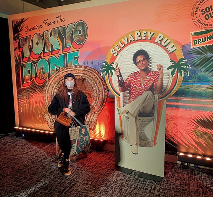 観月ありさ ブルーノマーズ 来日公演