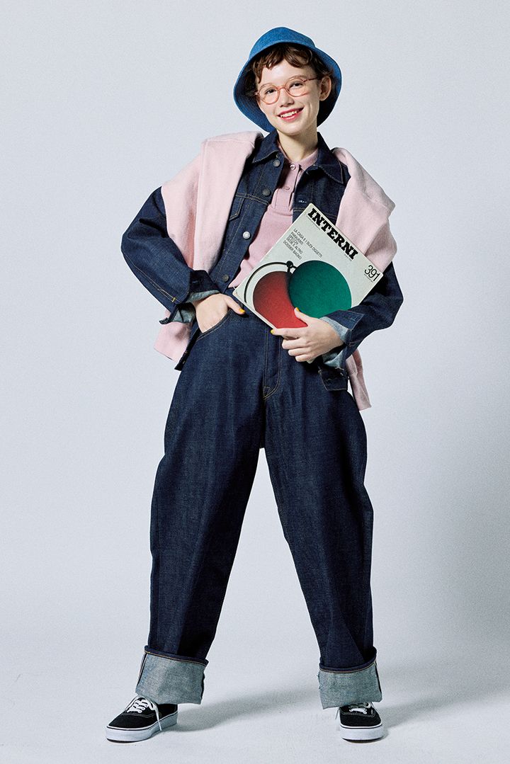 一瞬で垢抜ける！1本もっていると超便利なクリアメガネと着こなし