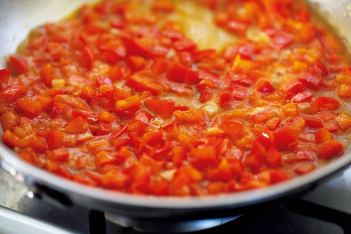 ソースの仕上げ