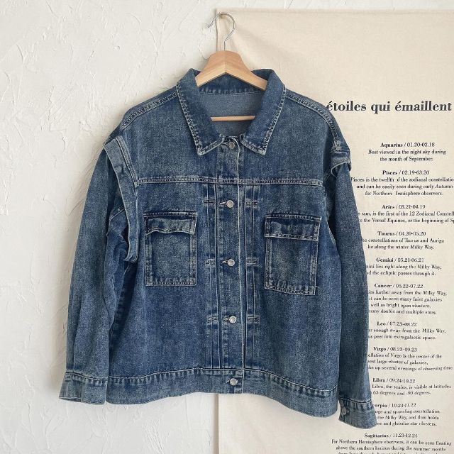 monse デニムジャケット Gジャン　値下げしました！ monse デニムジャケット Gジャン 値下げしました！ リアルにユーズド