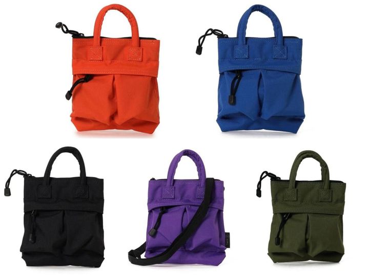 画像: 「HELMET BAG MINI」[縦18×横16cm]各￥5,500【SML】 出典：bPr ビームス
