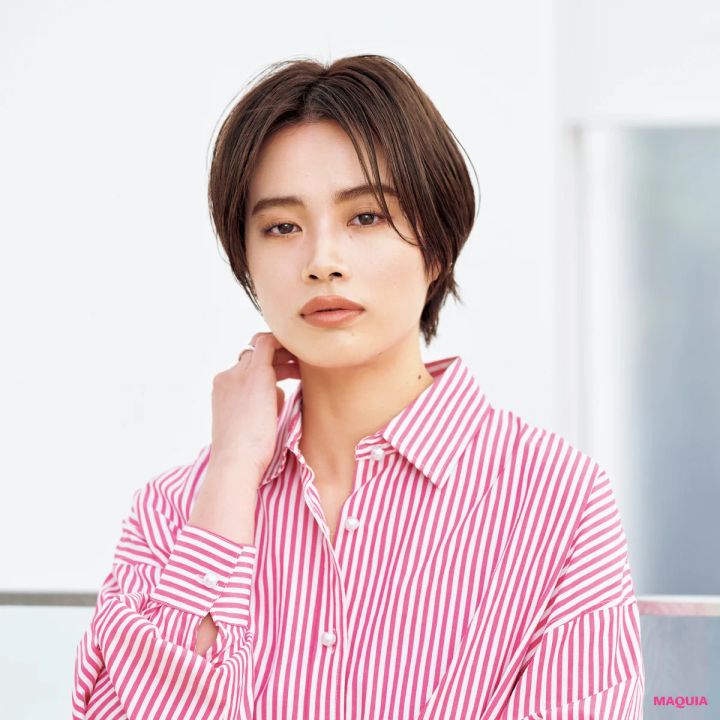 「骨格タイプ別」似合うヘア、骨格ストレートタイプ版。ストレート系でボリューム感の引き算を！_5