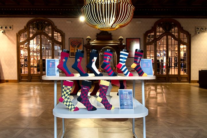 タビオがFCバルセロナとのライセンス契約を発表！越智勝寛社長「誇りに感じております」