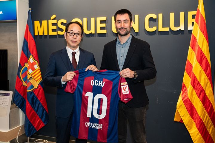 タビオがFCバルセロナとのライセンス契約を発表！越智勝寛社長「誇りに感じております」