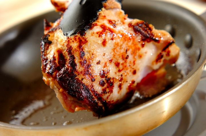 鶏もも肉のみそ焼きの作り方2