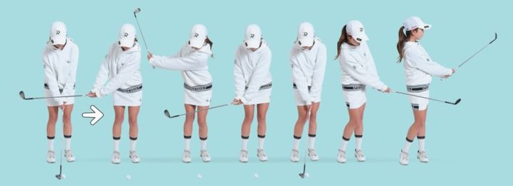 “手打ち”になっているのはどっち…？美人コーチがアプローチでミスを防ぐ方法を解説