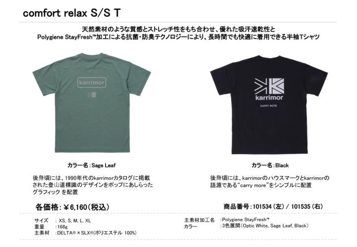 日常使いにも出来る！快適な着心地を追求したTシャツが発売！