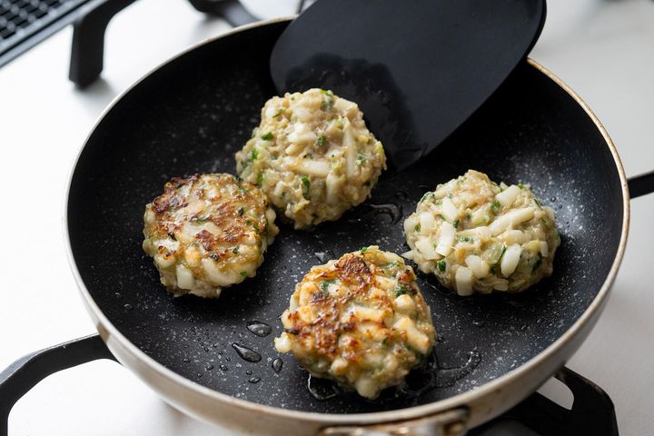 フライパンで焼く