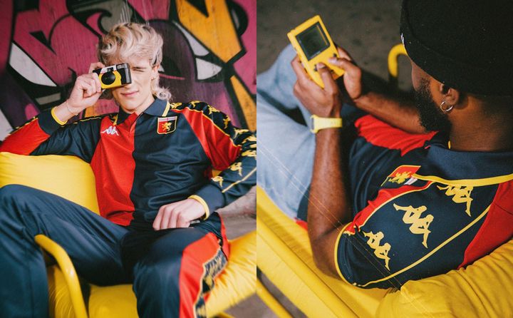 懐かしユニを完コピ！ジェノアが超レトロな新ユニフォームを発表 デザインと“小道具”に90年代があふれ出す