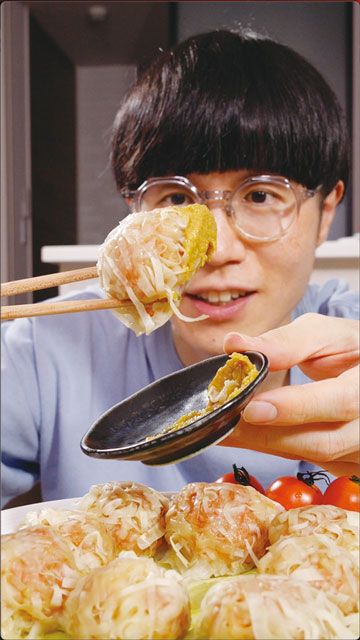 何度も作り直したという「花えびしゅうまい」