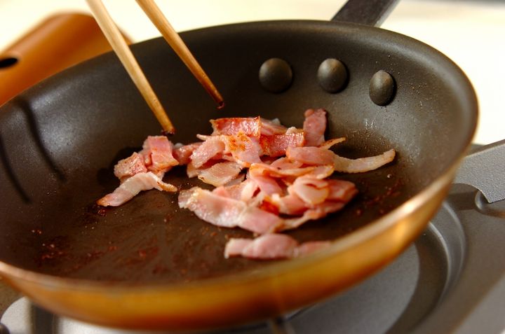 カキのベーコン焼きの作り方1