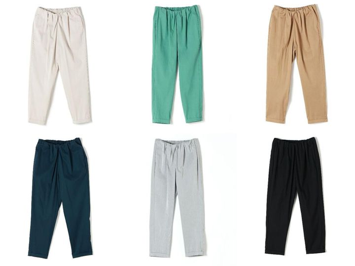 画像: 「ウエストギャザーパンツ」各￥15,400【マルシャル・テル×パリゴ】 出典：パリゴ