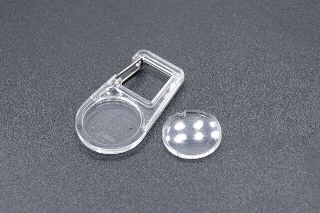 セリアのオリジナルフォトイン カラビナ・キーフック