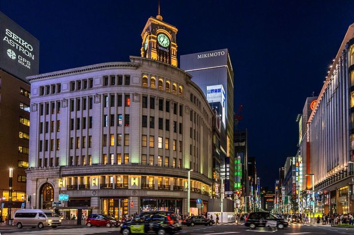 銀座のセイコーハウス銀座（和光本店）