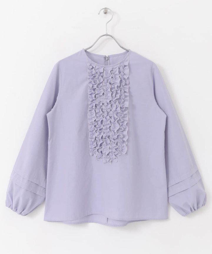 画像: 「センターフリルブラウス」￥14,300 出典：アーバンリサーチ ロッソ