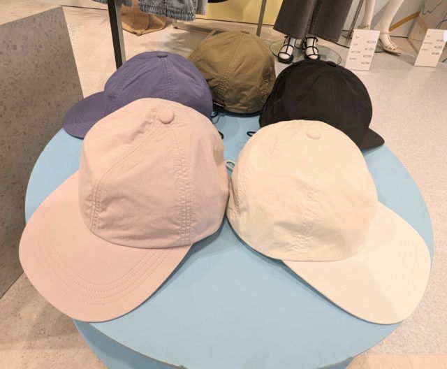 GU「ナイロンキャップ」