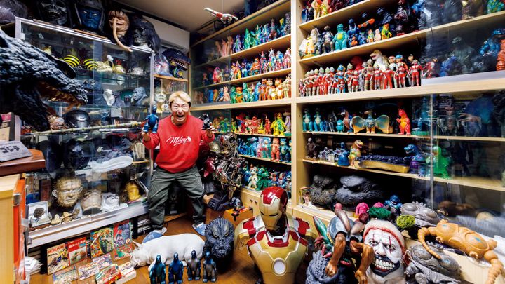 お笑いタレント・なべやかんのゴジラコレクション