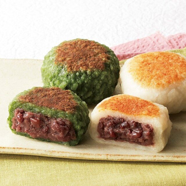 シャトレーゼの2種の粗搗き大福詰合せ 6個入