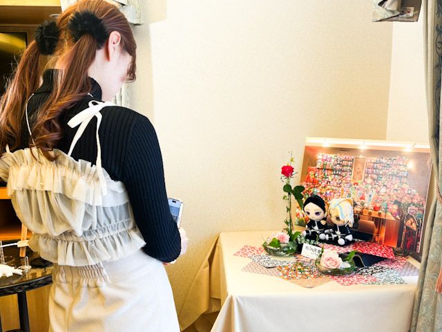 “ぬい”と最後の記念撮影ができるフォトスポット