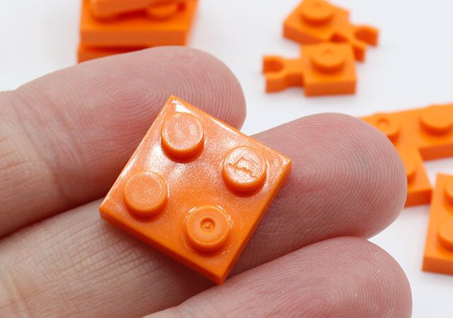 ダイソーのブロックコレクション（ファストフード） ローストチキンのブロック