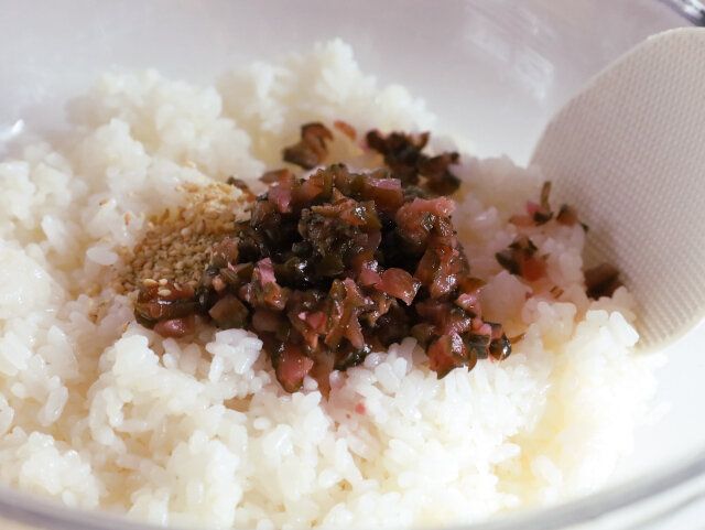 ローストビーフと筍のちらし寿司 レシピ 酢飯を作る