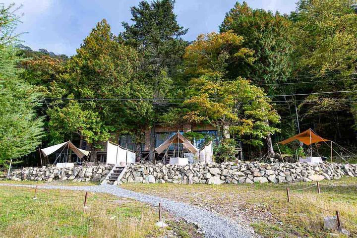 グランピングルームは3部屋