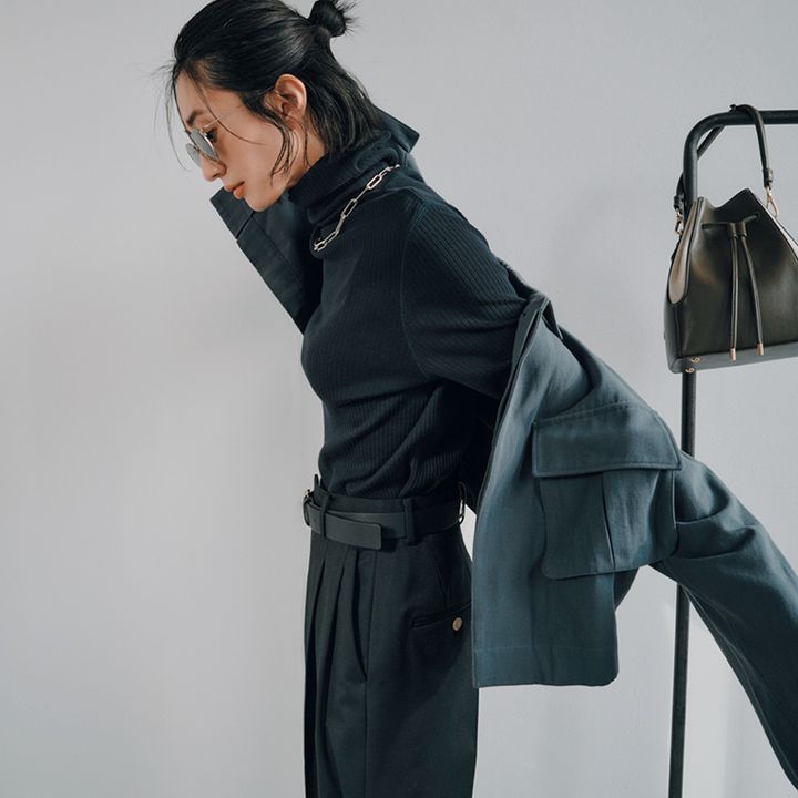 アウター,ショート丈アウター,イレーヴ,神山まりあ,ブルゾン